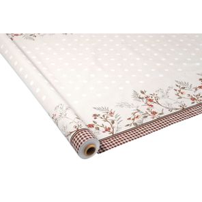 Toalha de Mesa Prime Rolo 1,37m x 20m Jardim Florido Kapazi