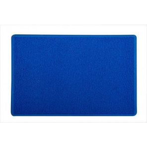 Capacho Vinil Silver 60cm x 150cm Azul Royal Kapazi