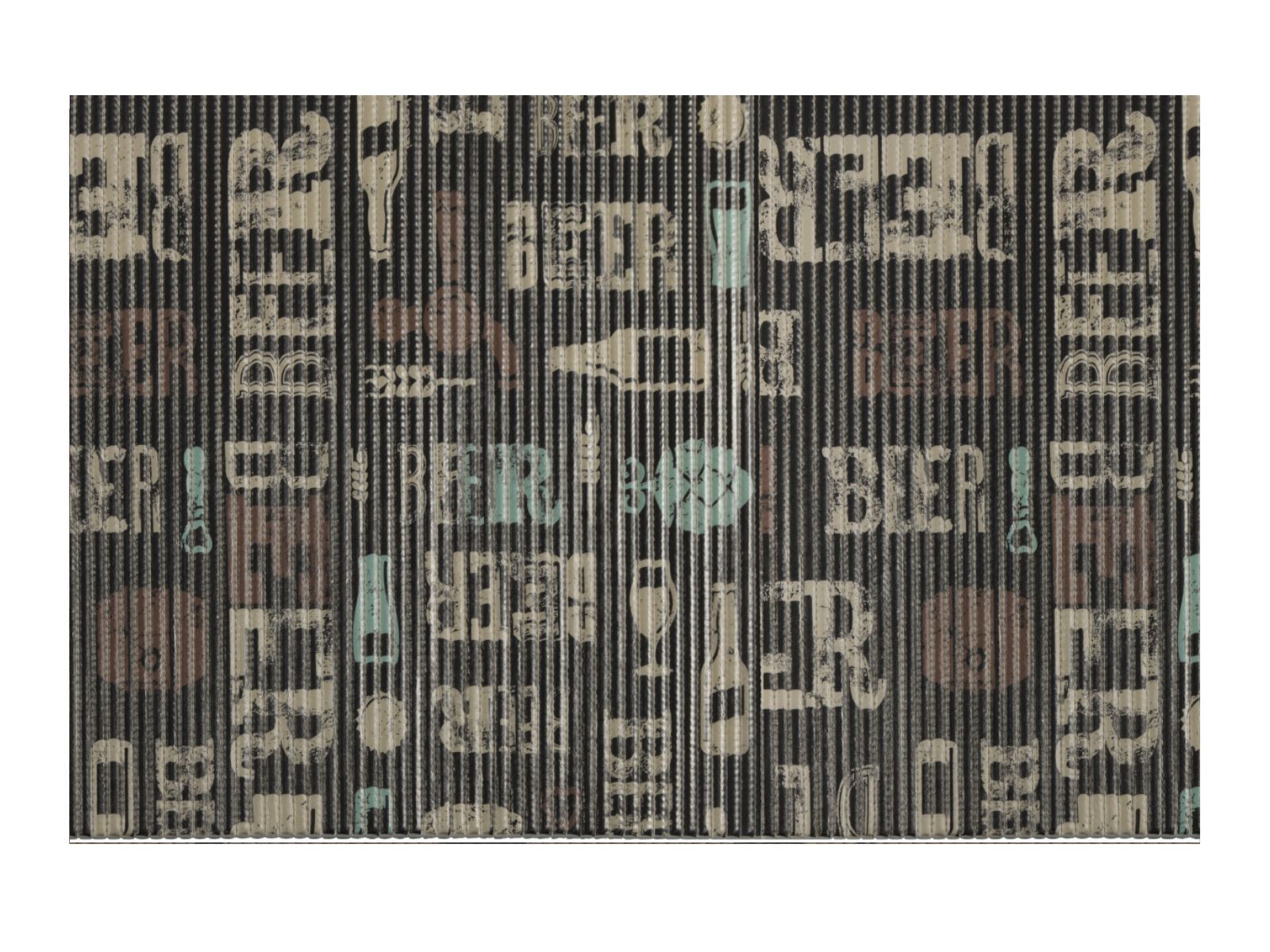 Tapete Cozinha Tropical Beer Time 43cm x 65cm Kapazi - Kapazi