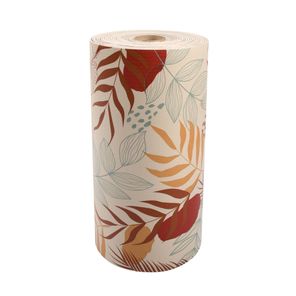 Passadeira Antiderrapante Flex Rolo 43cm x 15m Folhagem Colorida Kapazi