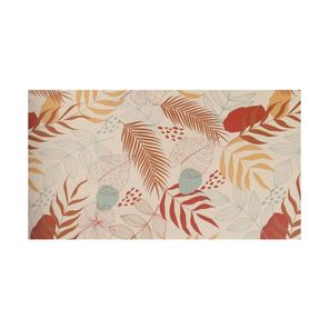 Passadeira Antiderrapante Flex Rolo 43cm x 15m Folhagem Colorida Kapazi