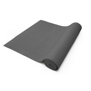 Tapete para Yoga 60cm x 1,66m Cinza Kapazi