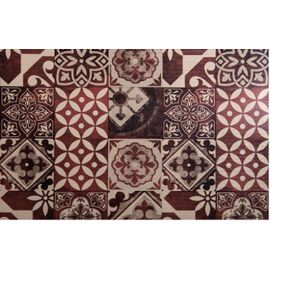 Passadeira Flex Antiderrapante 60cm x 1,66m Azulejo Cerâmica Kapazi