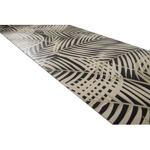 Passadeira Flex Antiderrapante 60cm x 1,66m Folhas Kapazi