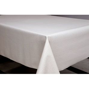 Toalha de Mesa Soft Touch 8 Lugares 1,4m x 2,5m Chocolate Suave Kapazi