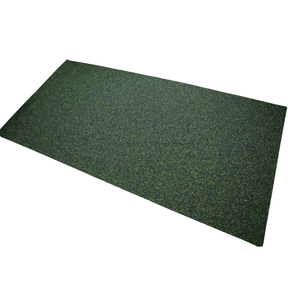 Piso Emborrachado Rubberkap Rolo 1m x 10m Preto Brasil Kapazi