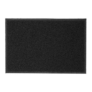 Capacho Vinil Light 40cm x 60cm Preto Kapazi
