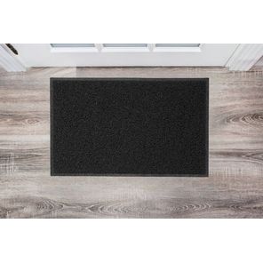 Capacho Vinil Light 40cm x 60cm Preto Kapazi