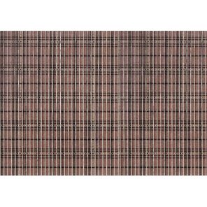 Tapete Antiderrapante Tropical 43cm x 65cm Xadrez Marrom Kapazi