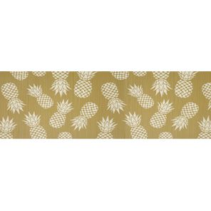 Tapete Antiderrapante Tropical 43cm x 1,3m Abacaxi Gold Kapazi