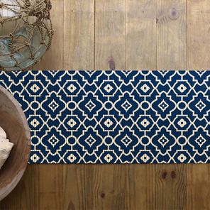 Tapete Antiderrapante Tropical 43cm x 130cm Arabesco Kapazi