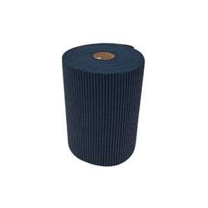 Tapete Antiderrapante Tropical Rolo 43cm x 15m Azul Kapazi