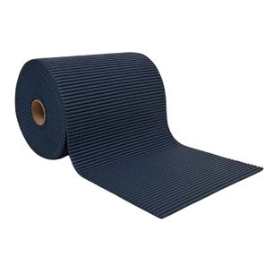 Tapete Antiderrapante Tropical Rolo 65cm x 15m Azul Kapazi