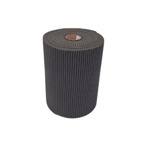 Tapete Antiderrapante em Rolo 43cm x 15m Tropical Grafite 0201000GR Kapazi