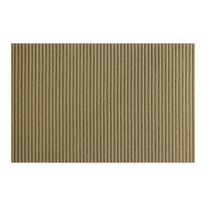 Tapete Antiderrapante Tropical 43cm x 65cm Bege Kapazi
