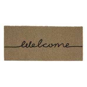 Capacho Vinil Long Welcome 30cmx70cm Kapazi
