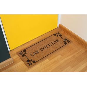 Capacho Vinil Long 2.0 30cm x 70cm Lar Doce Lar Kapazi