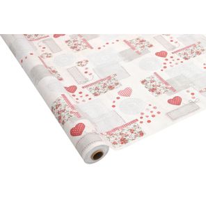 Toalha de Mesa Carinho Rolo 1,37m x 30m Corações Kapazi