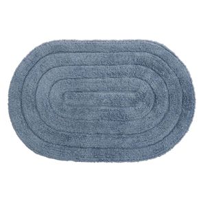 Tapete Multiuso Allegro 40cm x 60cm Azul claro oval Kapazi