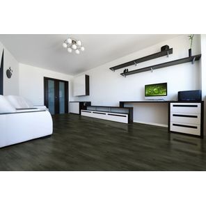 Piso Vinilico Ecokap 2mm em Régua Caixa 4,72m² PV08015 Expresso Escuro Kapazi