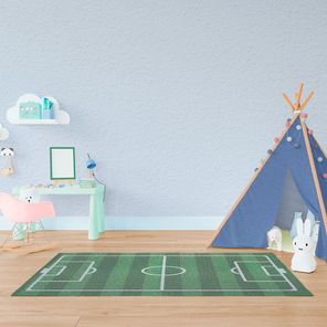 Tapete Comfort Kids 1m x 1,2m Futebol Kapazi