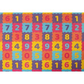 Tapete Brisa Infantil em Rolo 130cm x 15m Números Kapazi