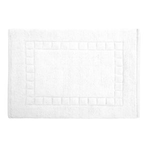 Tapete para Banheiro New Sublime 50cm x 70cm Branco Kapazi