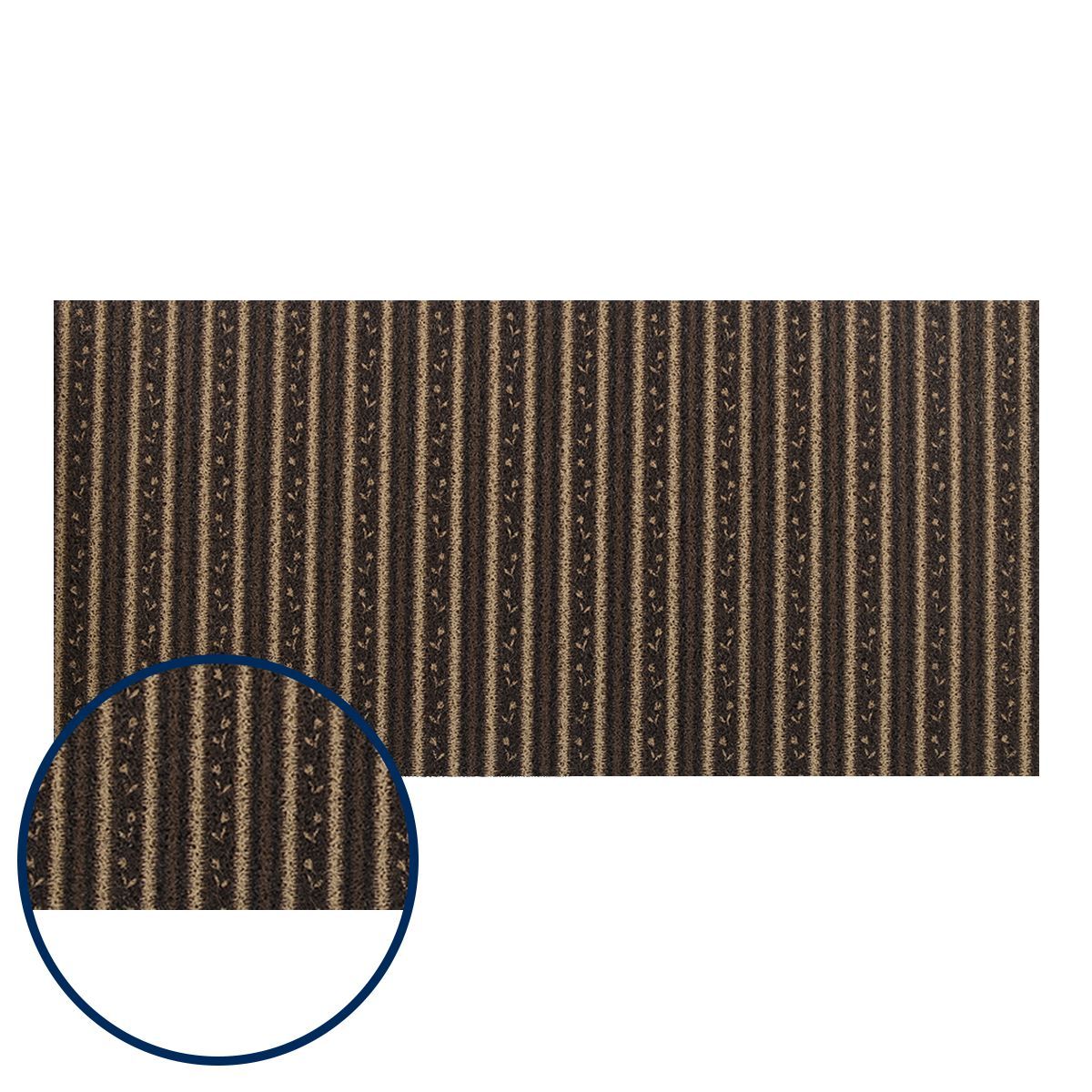 Passadeira Loop Antiderrapante Rolo 60cm x 15m Naturale Kapazi
