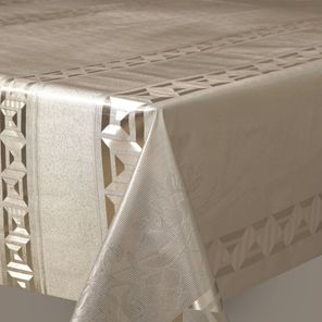 Toalha de Mesa Metalizada Rolo 1,4m x 20m Brilho Clássico Kapazi