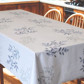 Toalha de Mesa Prime 8 Lugares 1,4m x 2,5m Folhagem Kapazi