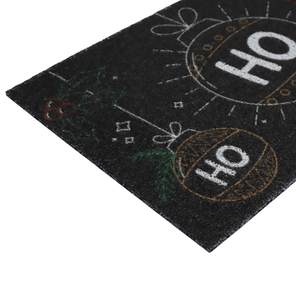 Tapete Capacho Entrada Vinil Natal HoHoHo 40cm x 60cm Kapazi