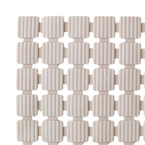 Tapete Banheiro Antiderrapante Box Deck Flex Bege 36x68cm Kapazi