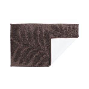Tapete Banheiro Antiderrapante Botanik Marrom 50x80cm Kapazi