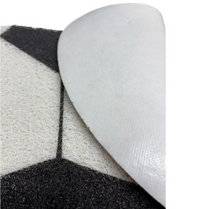 Tapete Capacho Entrada Vinil Formato Bola 30cm x 60cm Kapazi