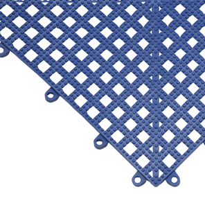 Piso Modular Antiderrapante Acqua Kap Azul 30cm x 30cm Kit 6 Peças Kapazi