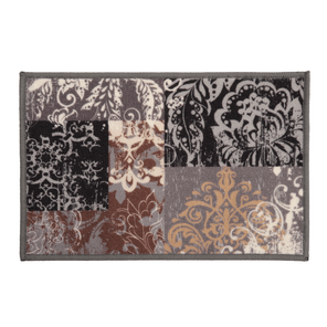 Tapete Entrada Antiderrapante Cleankasa Ornamentos 40cm x 60cm Kapazi