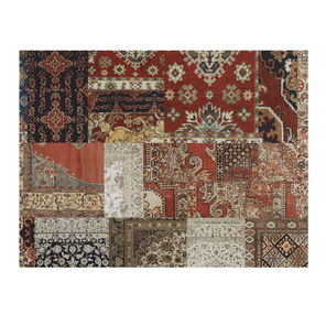 Tapete Cozinha Antiderrapante Comfort Patchwork 50cm x 65cm Kapazi