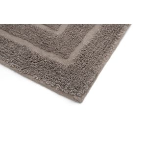 Tapete Banheiro Antiderrapante Happy Bege 40cm x 60cm Kapazi