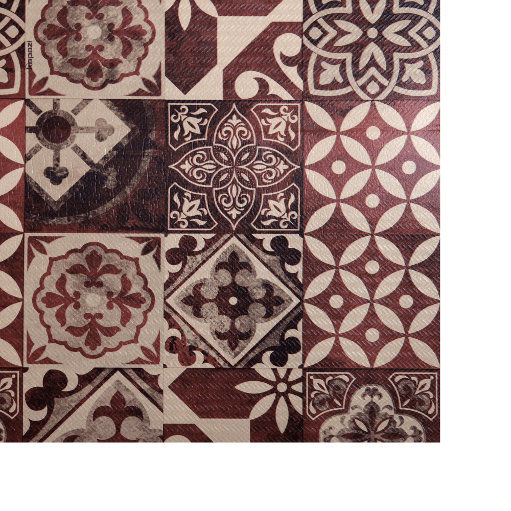 Passadeira Cozinha Flex Azulejo Cerâmica 60x180cm Kapazi - Kapazi