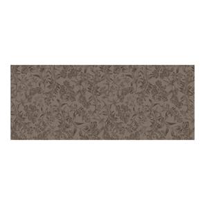 Passadeira Cozinha Antiderrapante Flex Floral 43cm x 180cm Kapazi