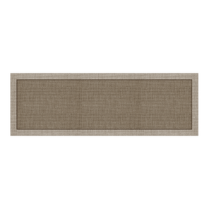 Passadeira Cozinha Antiderrapante Super Splash Sisal 60cm x 180cm Kapazi
