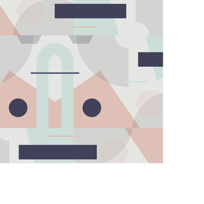 Passadeira Cozinha Antiderrapante Super Splash Urban Mist 60cm x 180cm Kapazi