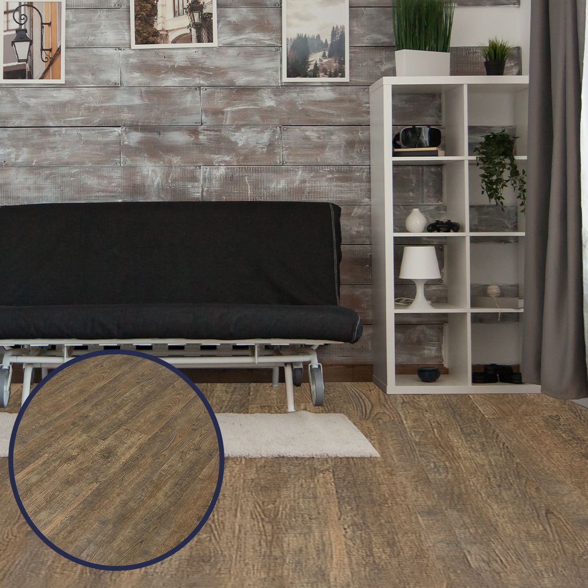 Piso Vinílico em Régua Ecokap PV08024 Kapazi 2mm 4,72m² - Kapazi